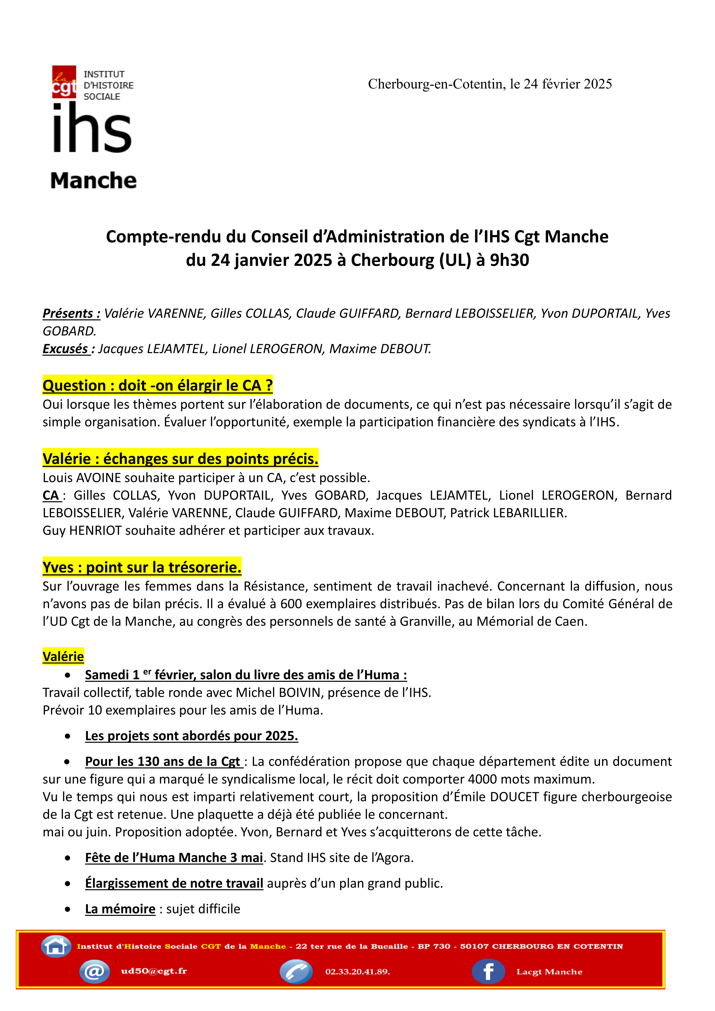 2025 02 24 CR CA IHS CGT Manche du 24 janvier 2025 1